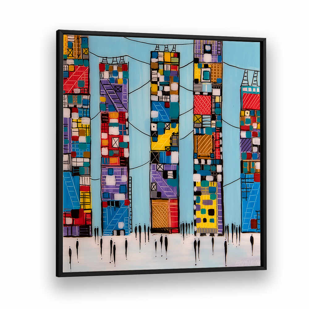 BLUE SKY , MODERN IMPRESSIONISM PAINTINGS