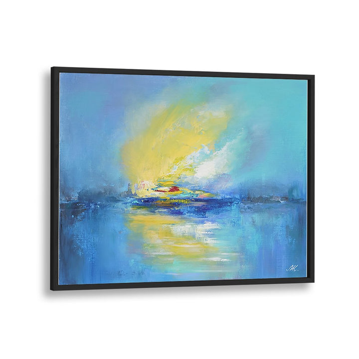 BLUE YELLOW HORIZON GLOW