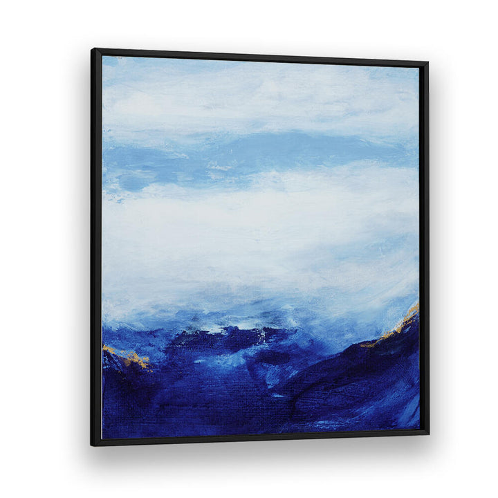 BLUE AND WHITE LANDSCAPE