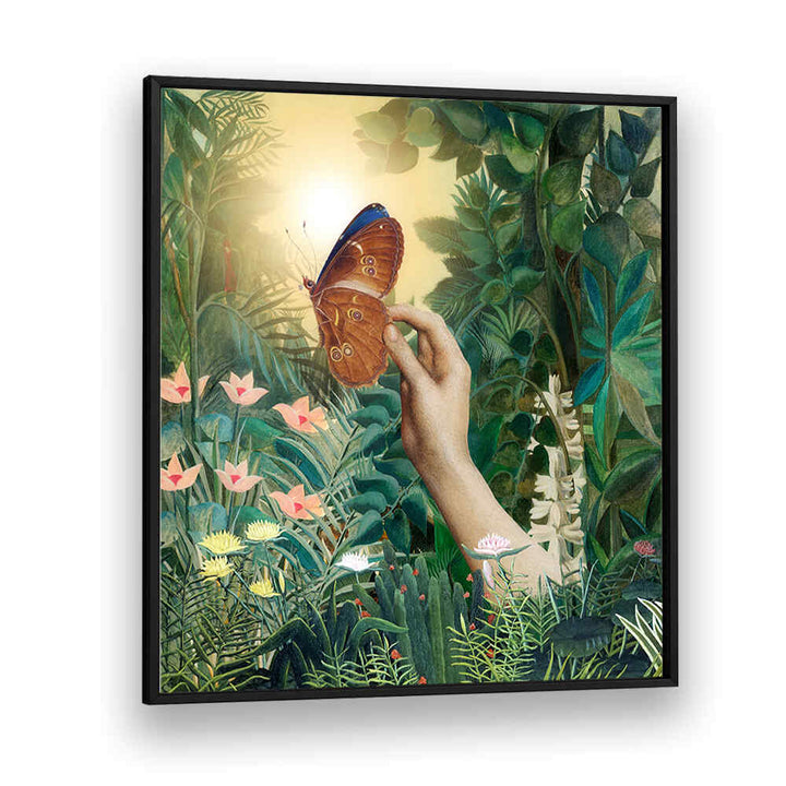 BUTTERFLY SUNRISE , ANIMAL PAINTINGS