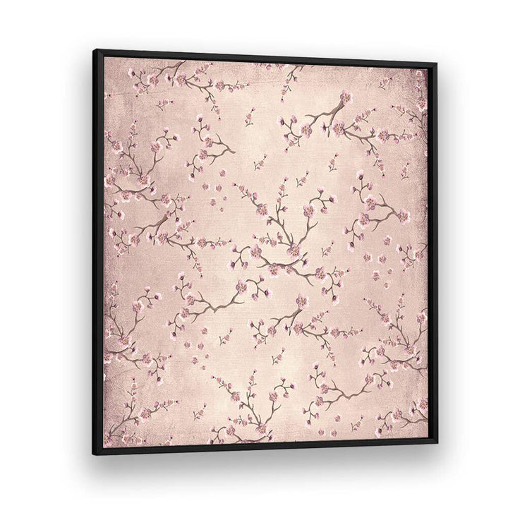 Elegant CHERRY BLOSSOM DANCE, FLORAL FLOWER PAINTINGS, showcasing delicate pink blossoms against a soft backdrop.