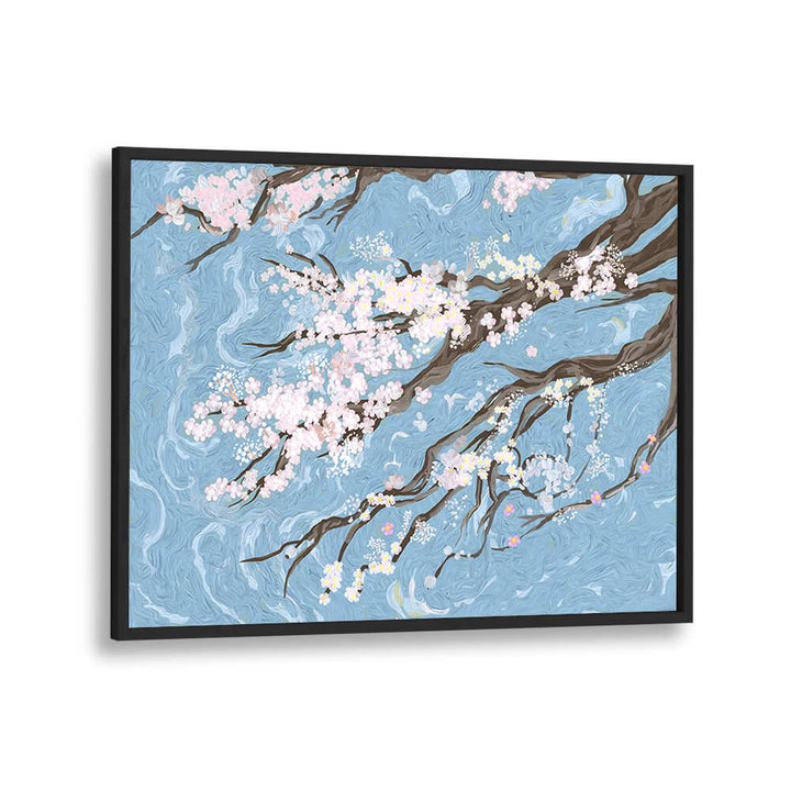 CHERRY BLOSSOMS , FLORAL FLOWER PAINTINGS