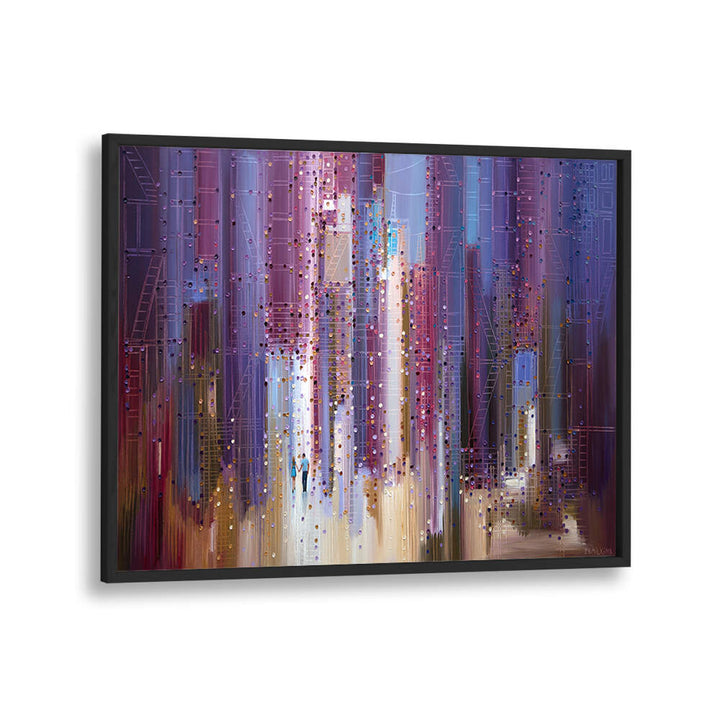 CITY ROMANCE , MODERN IMPRESSIONISM PAINTINGS