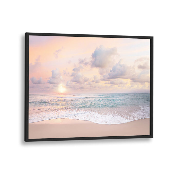 CLOUDY SUNSET , BEACH PAINTINGS