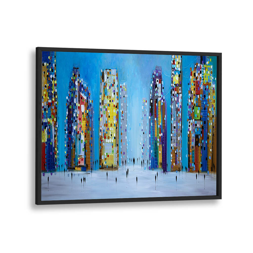 COSMOPOLITAN LIFE , MODERN IMPRESSIONISM PAINTINGS