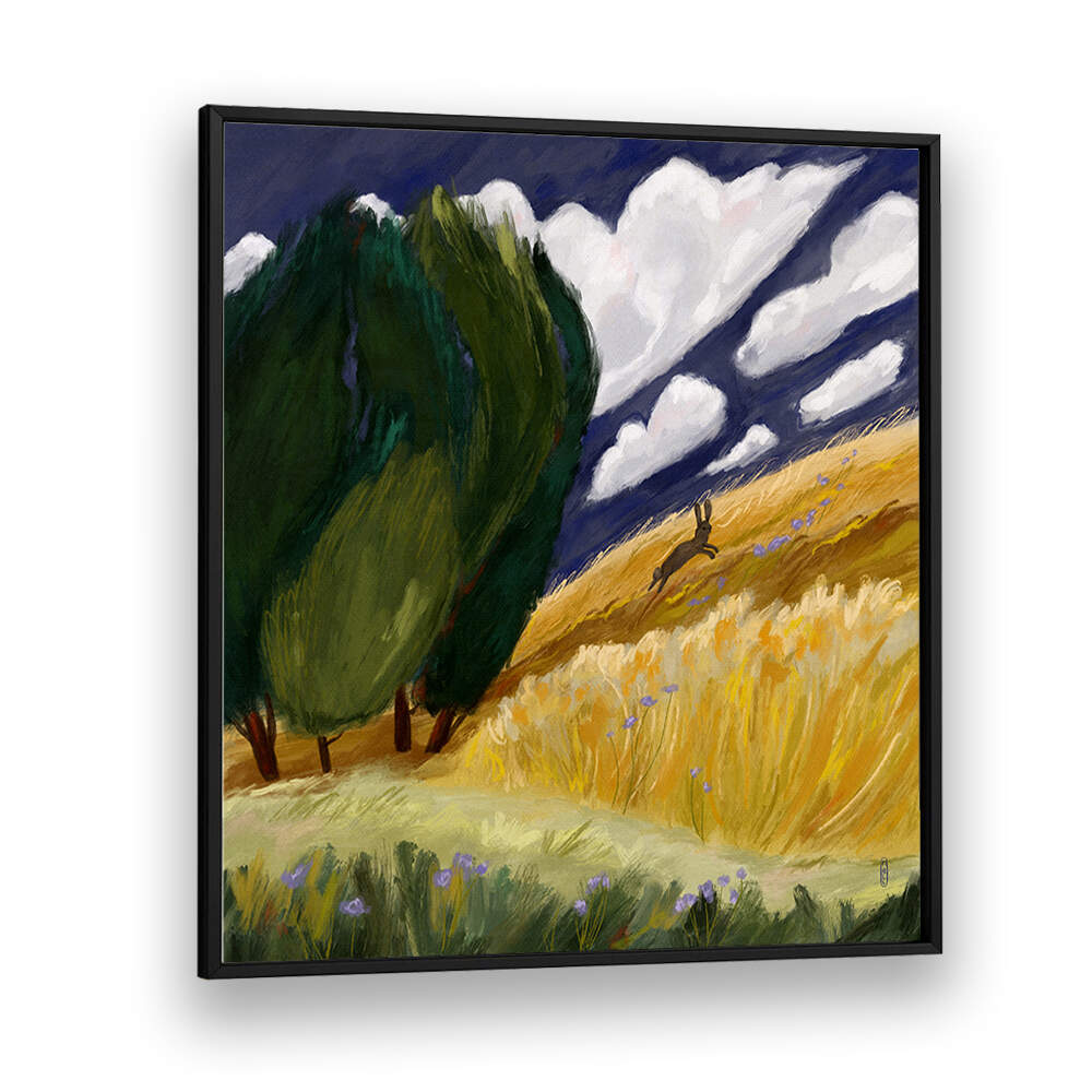 DARK SKY LANDSCAPE ARTWORK , LANDSCAPE PAINTINGS