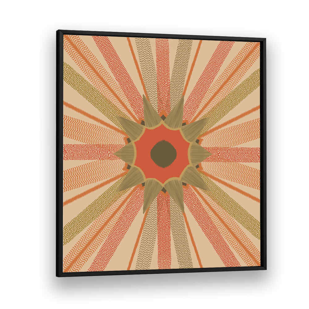 DESERT SUN , PATTERN ART PRINTS