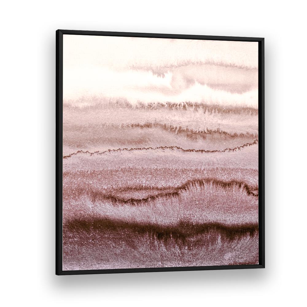 Captivating EARTHY WAVES WITH SERENE LANDSCAPE, ABSTRACT PAINTINGS, showcasing a blend of soothing earthy tones.