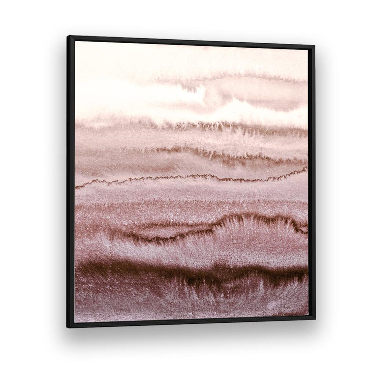 Captivating EARTHY WAVES WITH SERENE LANDSCAPE, ABSTRACT PAINTINGS, showcasing a blend of soothing earthy tones.