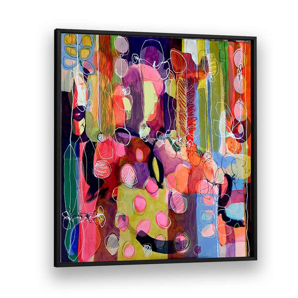 Vibrant FALLING, RISING II, ABSTRACT PAINTINGS showcase a stunning blend of color and emotion for your space.