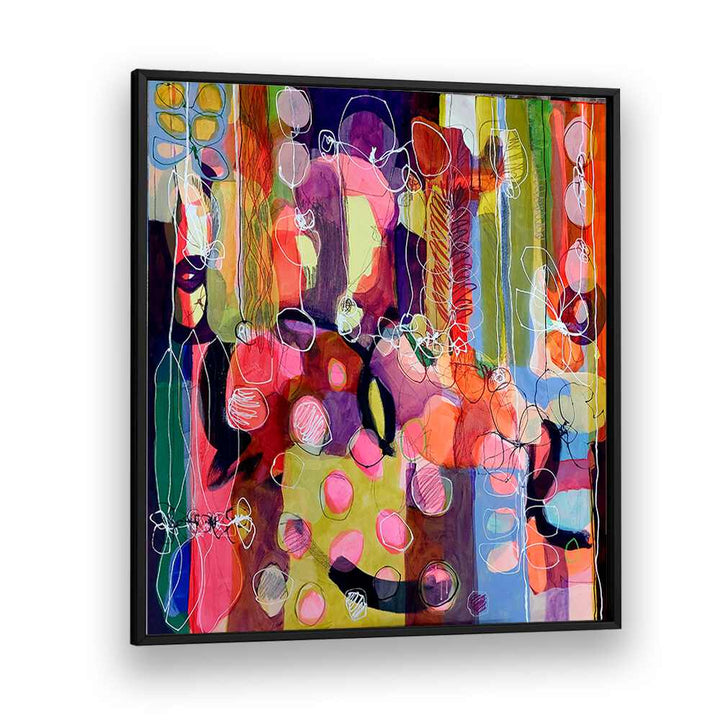Vibrant FALLING, RISING II, ABSTRACT PAINTINGS showcase a stunning blend of color and emotion for your space.