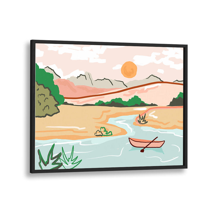 FLOATING THROUGH LIFE LIKE THIS , LANDSCAPE PAINTINGS