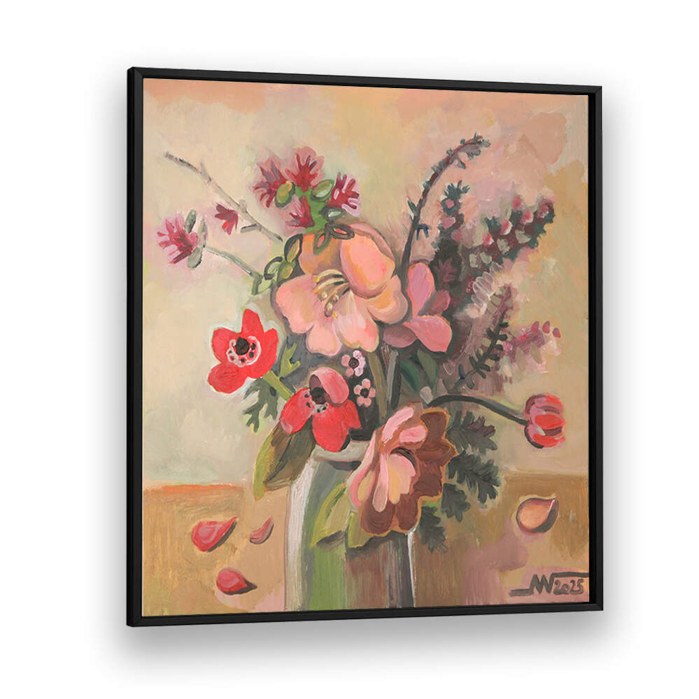 FLOWERS IV , RETRO ART