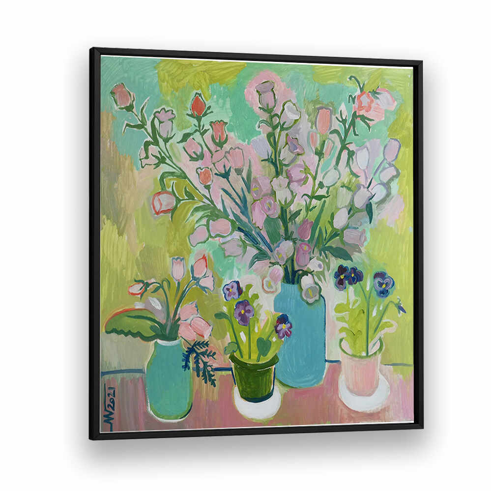 FLOWERS III , RETRO ART