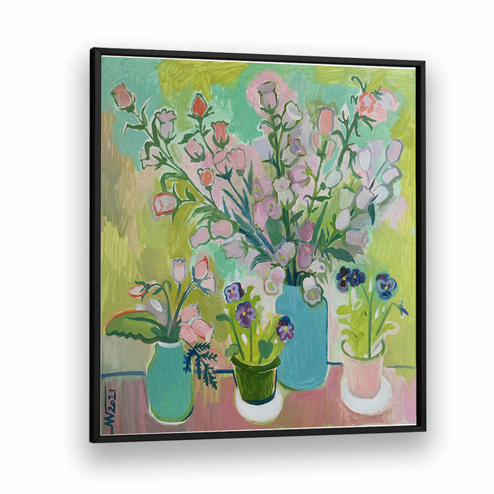 FLOWERS III , RETRO ART