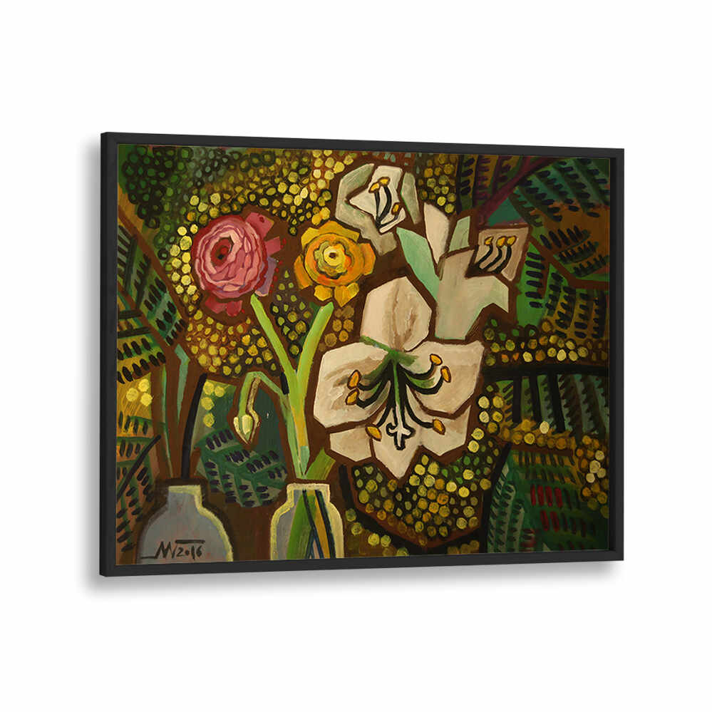 FLOWERS II , RETRO ART