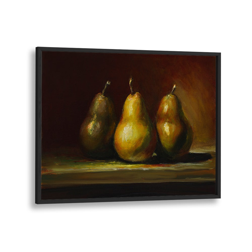 GLOWING STILL LIFE PEARS