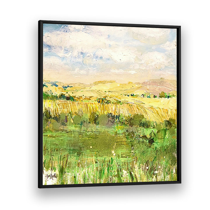 GOLDEN FIELDS AT DAWN