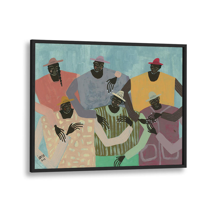 GROUP CHAT, PORTRAITS & FIGURATIVE ILLUSTRATIONS