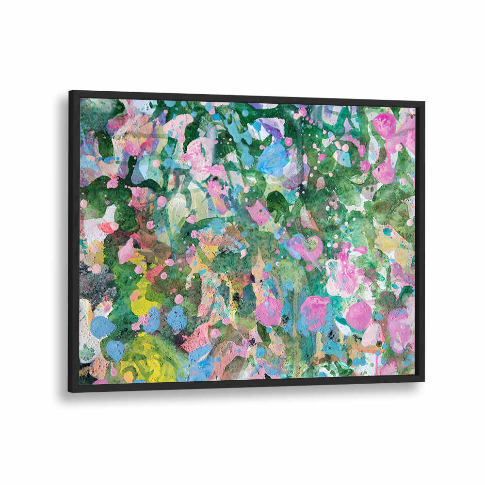 IN THE GARDEN I , ABSTRACT PAINTINGS