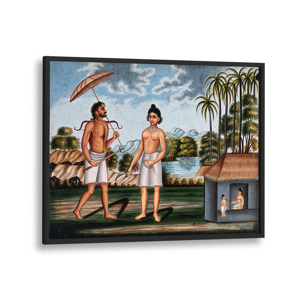 INDIAN HUNTER AND WIFE