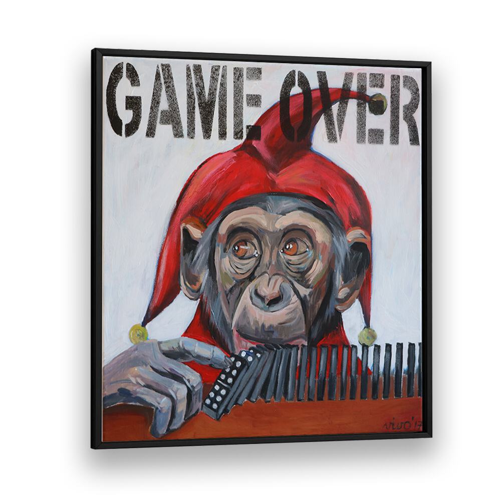 Stylish JESTER'S FINAL PLAY, COMIC POSTERS bring vibrant abstract art to life for geeky wall decor.