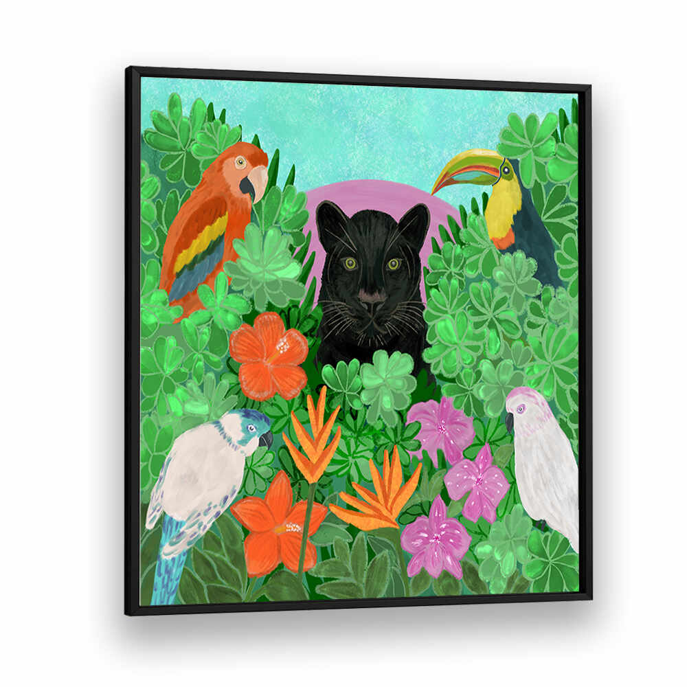 JUNGLE HARMONY , ANIMAL PAINTINGS