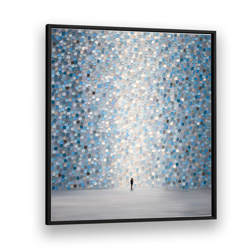 KISS IN THE MOONLIGHT , MODERN IMPRESSIONISM PAINTINGS