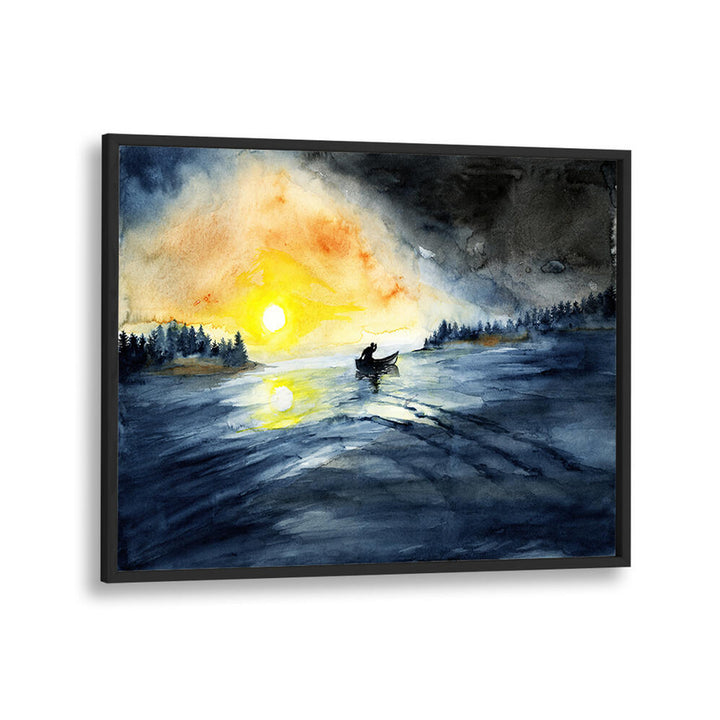 LAKE WASWANAPI , LANDSCAPE PAINTINGS