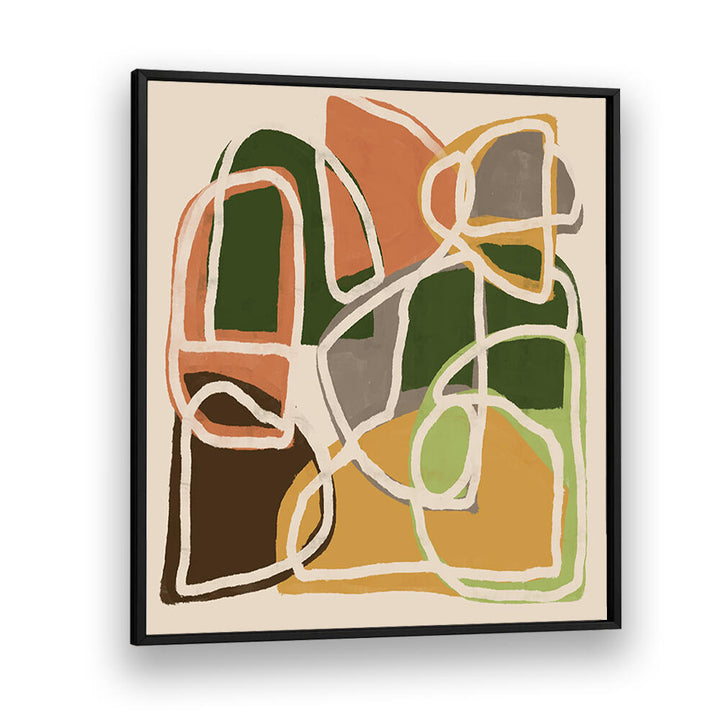 LINES AND SHAPES , ABSTRACT PAINTINGS