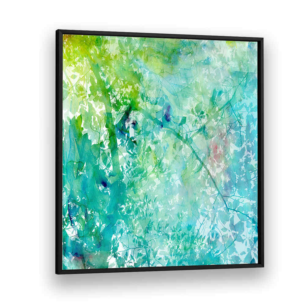 LUSH GREEN HUES , ABSTRACT PAINTINGS