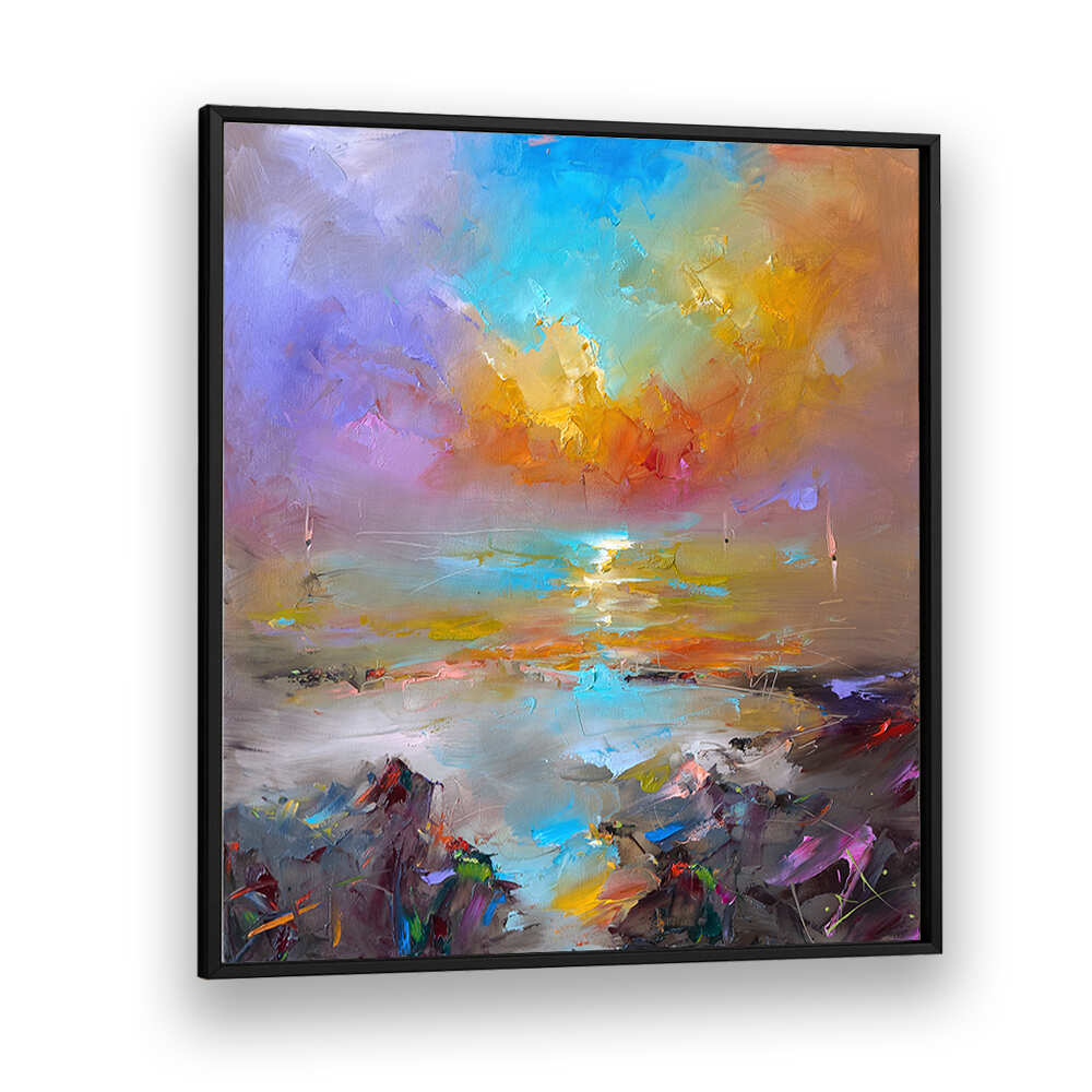 MAGIC SUNSET ,ABSTRACT PAINTINGS