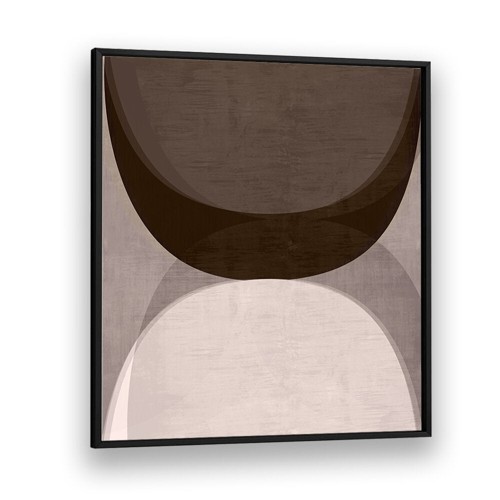 Stylish MODERN MOCHA II, GEOMETRIC ART PRINTS featuring abstract shapes to enhance your home decor.