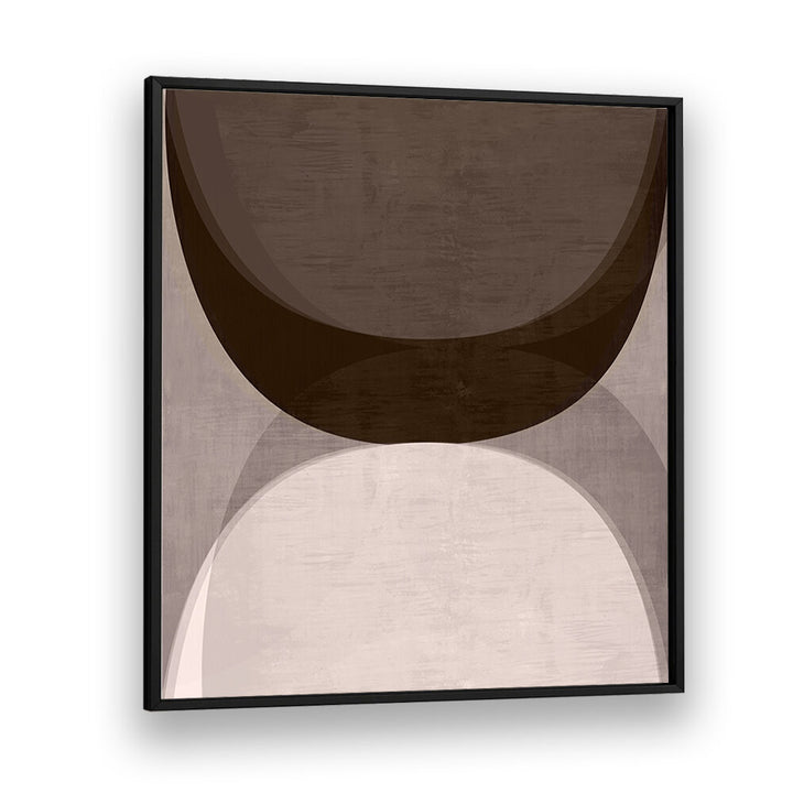 Stylish MODERN MOCHA II, GEOMETRIC ART PRINTS featuring abstract shapes to enhance your home decor.