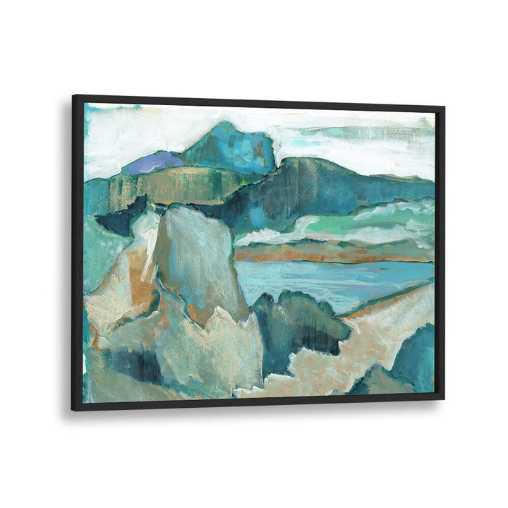 Vibrant hues capture nature's beauty in NATURAL WORLD I, LANDSCAPE PAINTINGS from Blackplain, perfect for art lovers.
