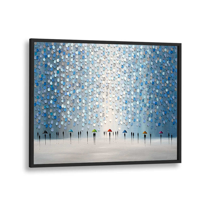 NEW RAIN , MODERN IMPRESSIONISM PAINTINGS