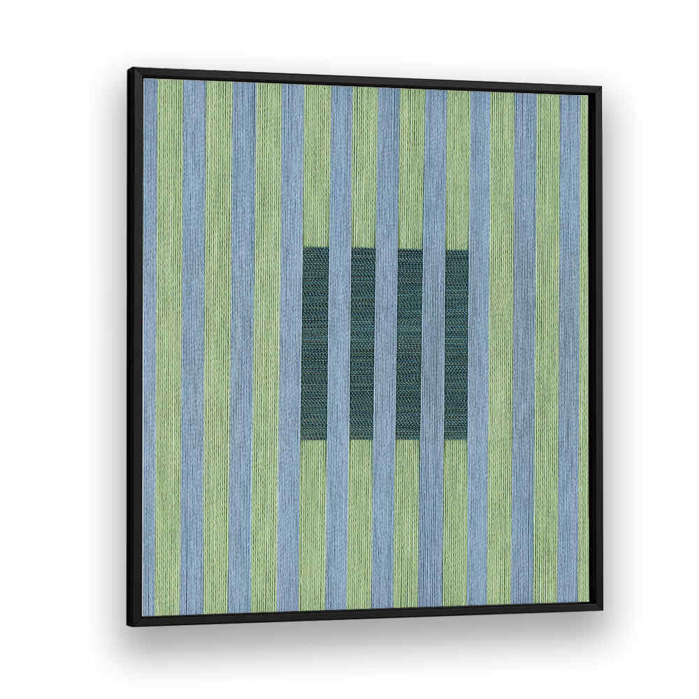 LAGOON GREEN VII , GEOMETRIC ART PRINTS