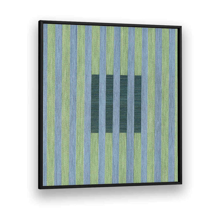 LAGOON GREEN VII , GEOMETRIC ART PRINTS