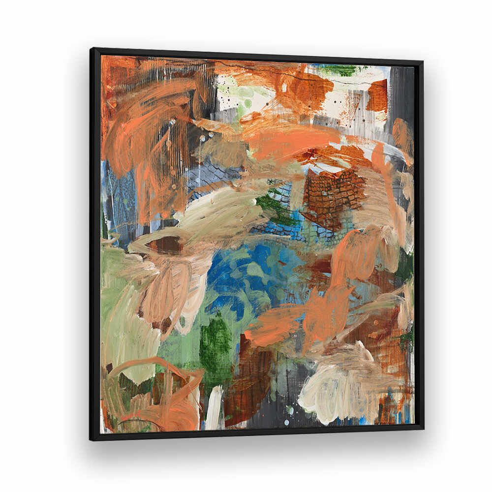 OLD TOWN , ABSTRACT PAINTINGS