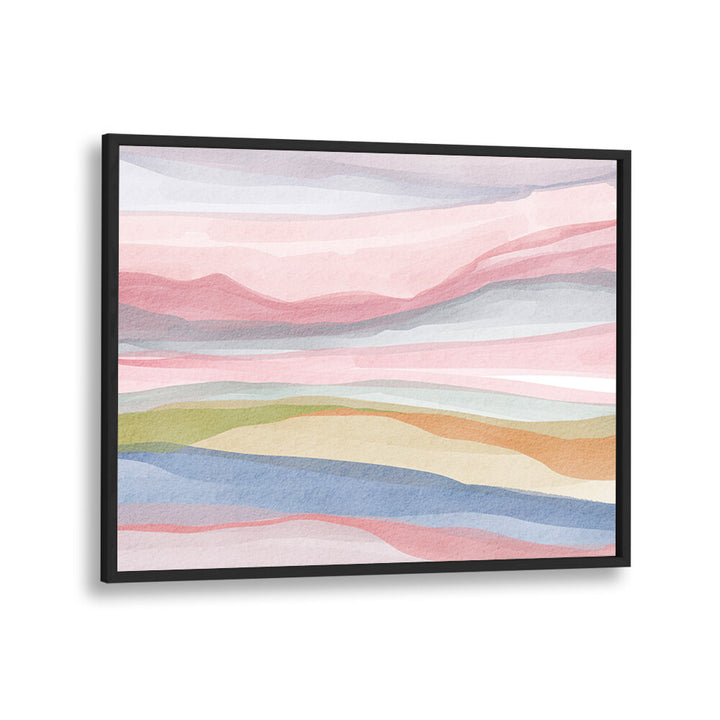 PASTEL WATERCOLOUR LANDSCAPE