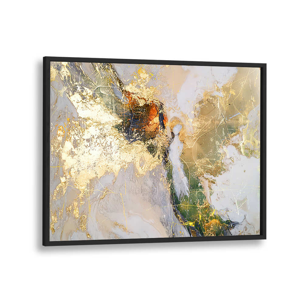 POPPIES ART ILLUSTRATION II , ABSTRACT PAINTINGS