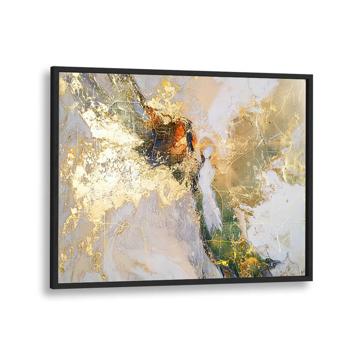 POPPIES ART ILLUSTRATION II , ABSTRACT PAINTINGS