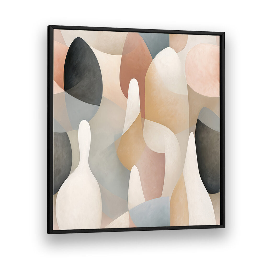 POSTER VERTICAL GEO I , ORGANIC FORMS