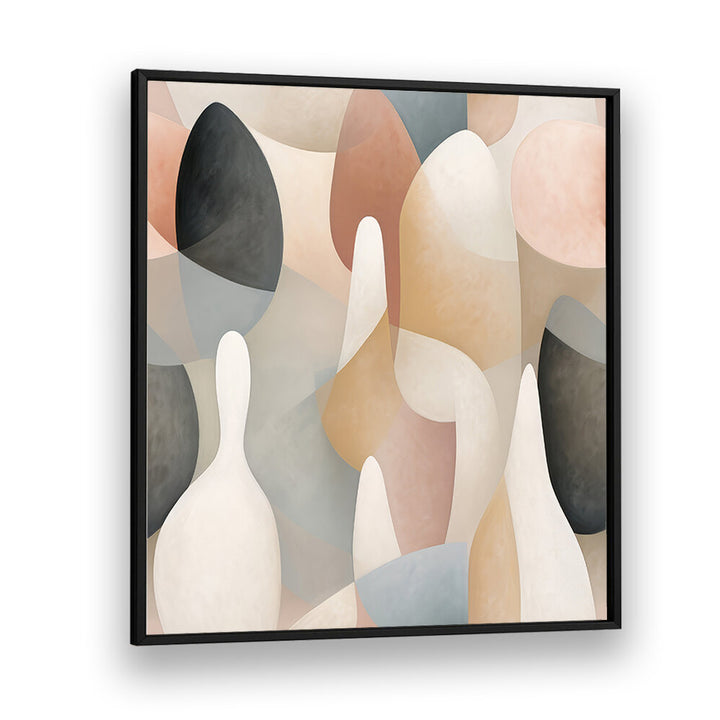 POSTER VERTICAL GEO I , ORGANIC FORMS