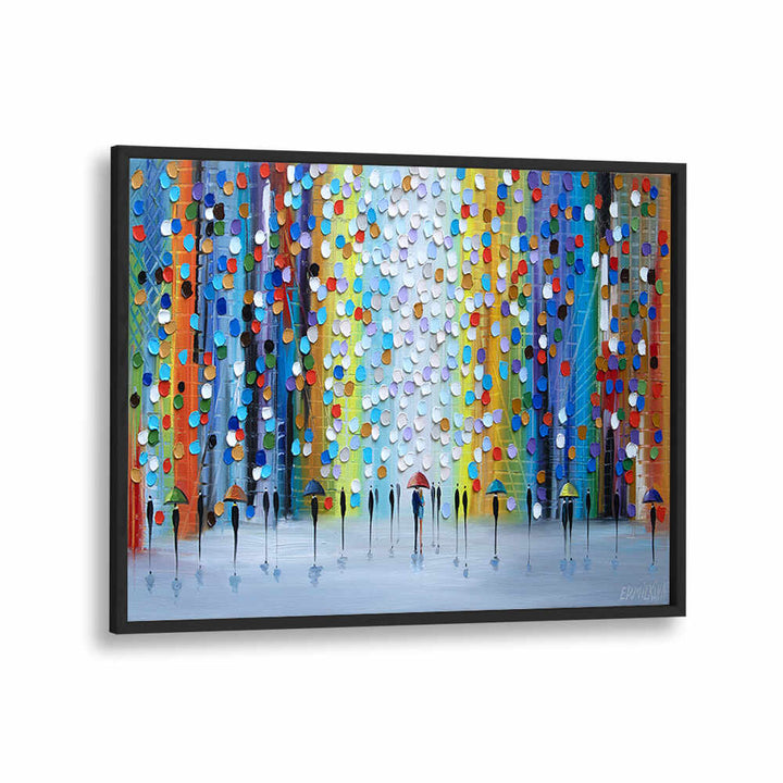 RAINY FANTASY , MODERN IMPRESSIONISM PAINTINGS