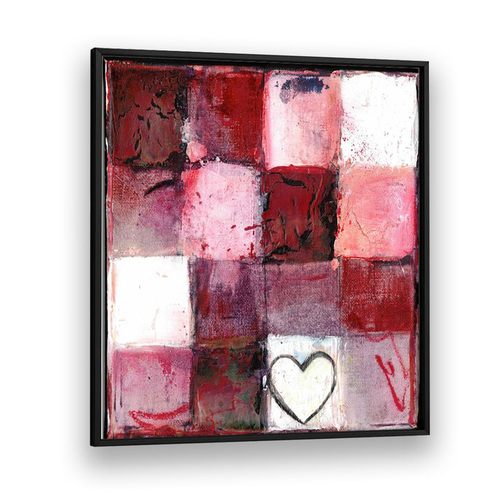 RED CHECKERED HEART