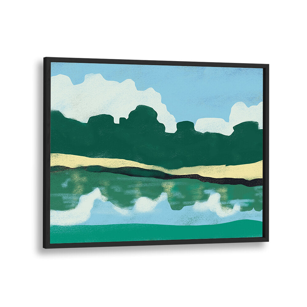 REFLECTIVE SERENITY , LANDSCAPE PAINTINGS