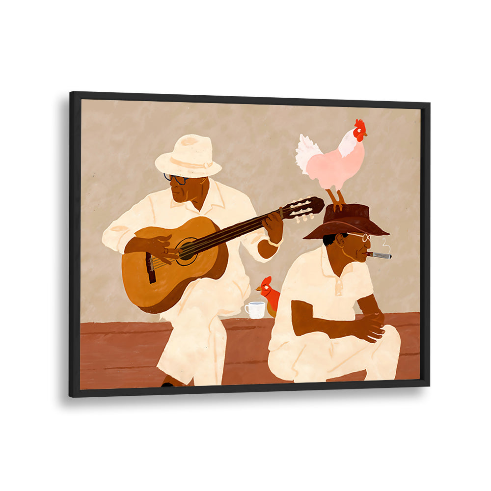 RELAXED CUBAN MUSICIANS
