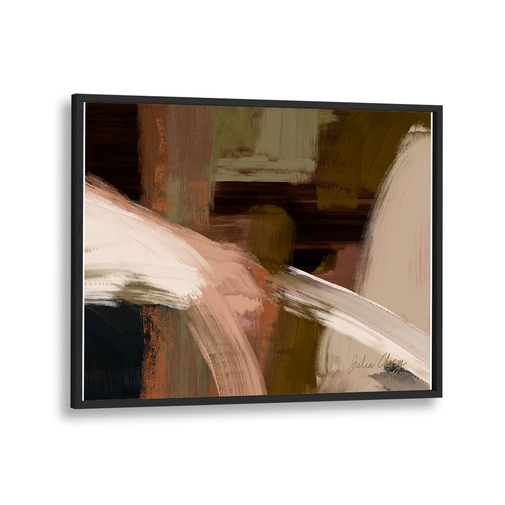 RUST & BLACK ABSTRACT