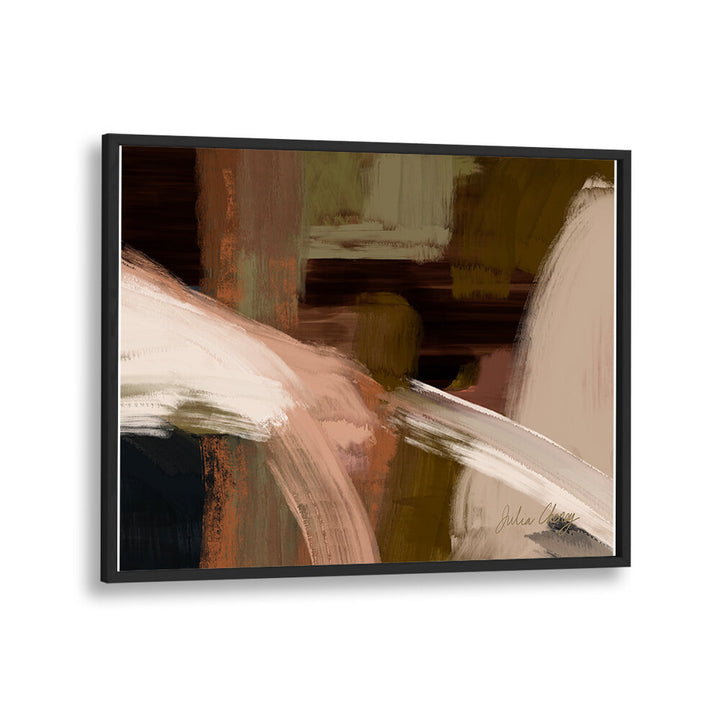 RUST & BLACK ABSTRACT